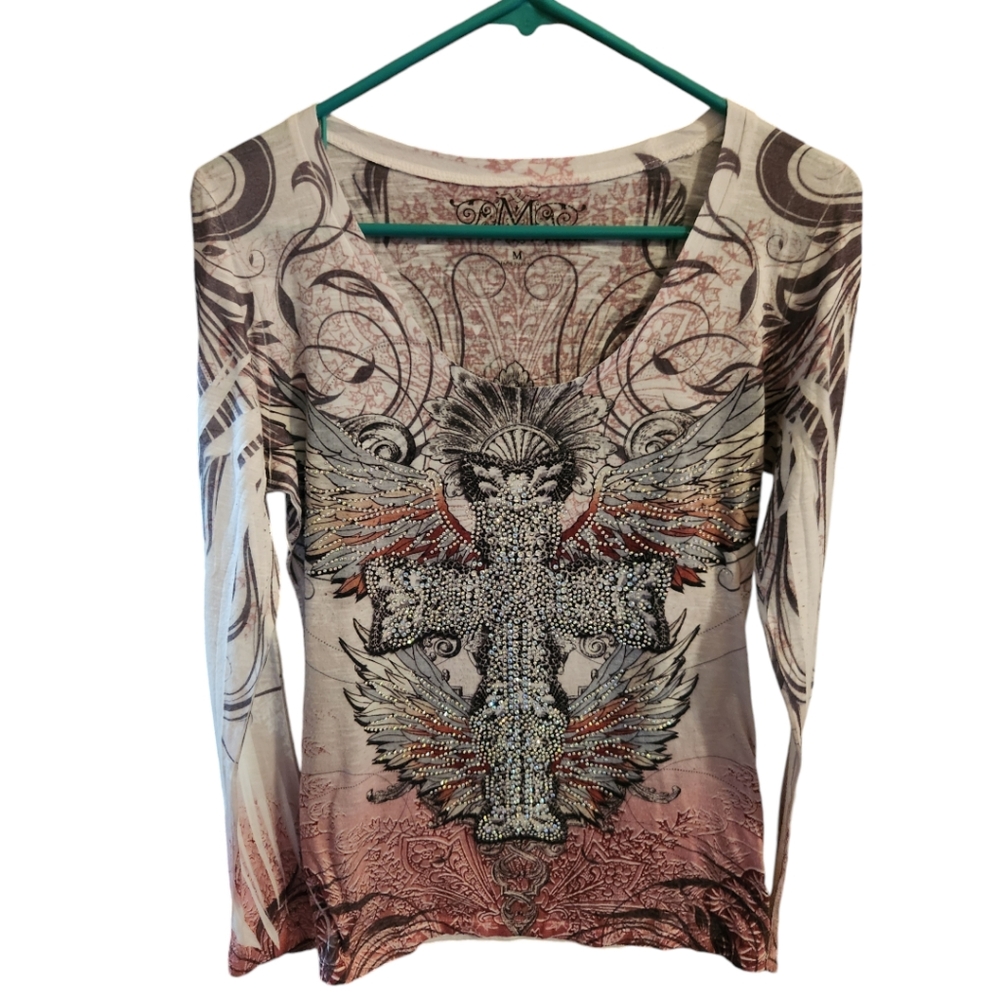 Maurice's premium women's long-sleeve shirt. Sz Medium